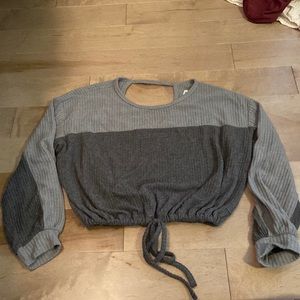 Hollister color block sweater